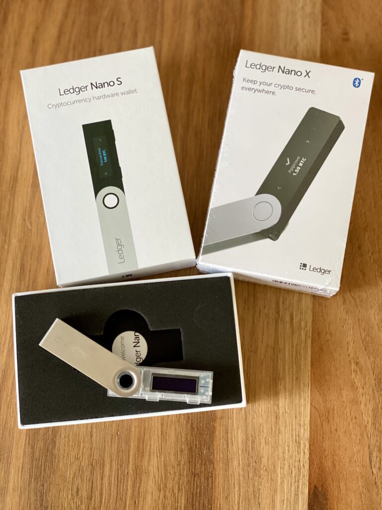 Ledger Nano X and S